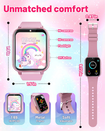 Gothwick Kids Smartwatch gift-pack ideal for birthdays and holidays.