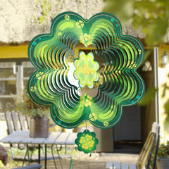 GOTOME 3D glitter wind spinner emits magical light as it spins gracefully.