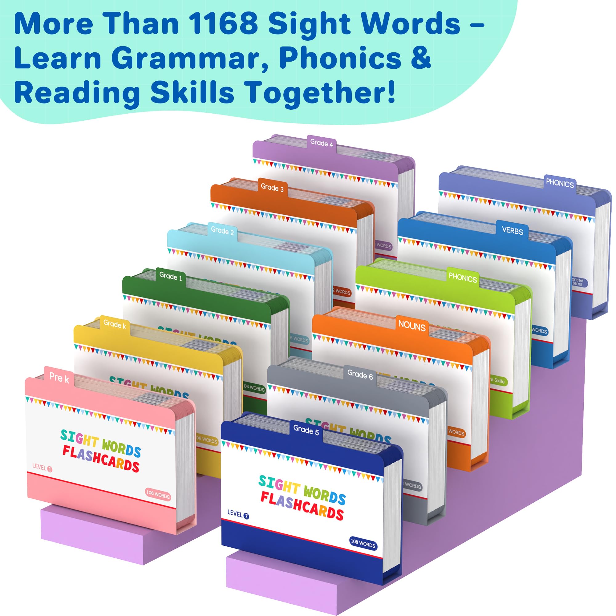 Gotoofun age-appropriate deck suits kids ages 4-12 for progressive learning.