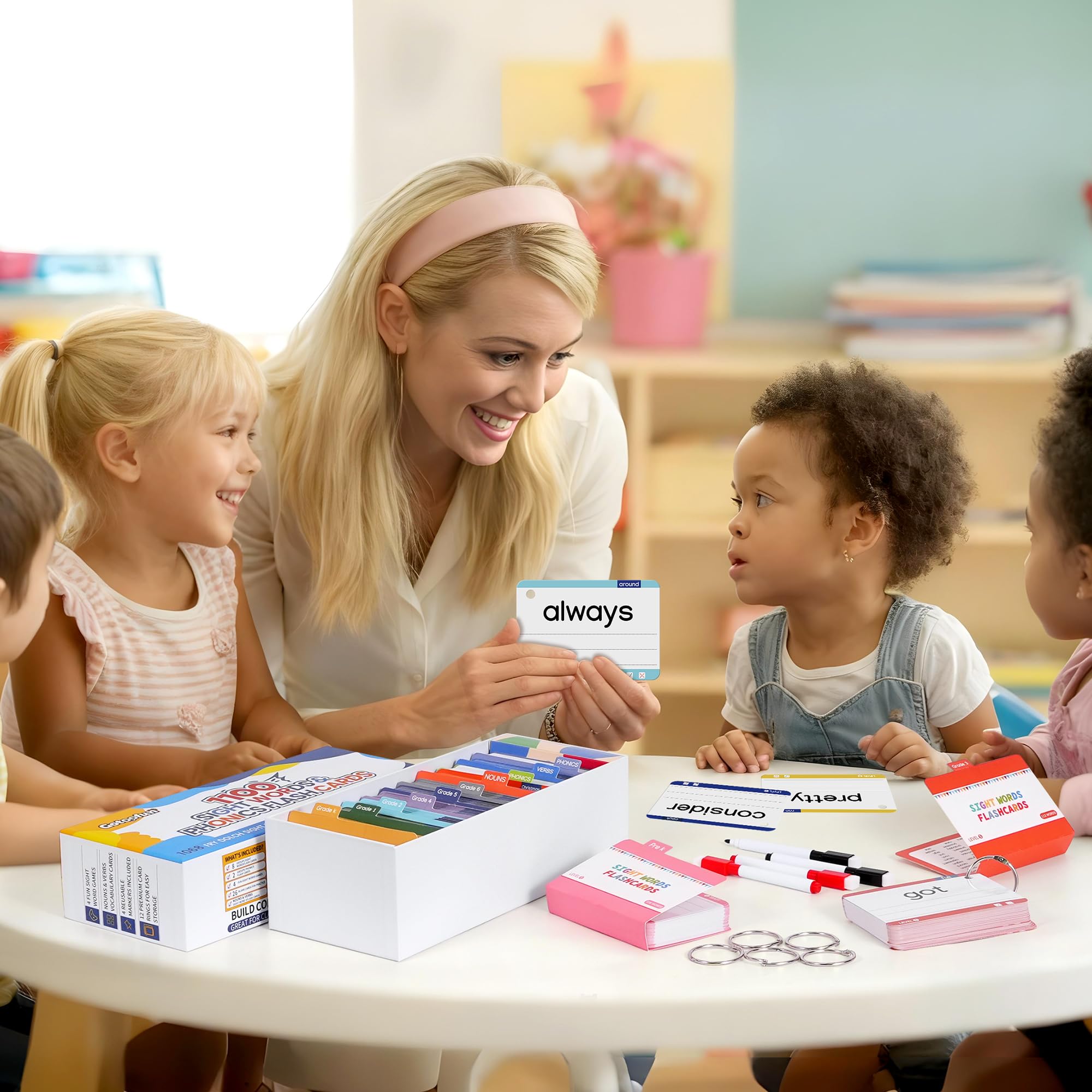 Gotoofun classroom-ready set supports home, classroom, and tutoring sessions.
