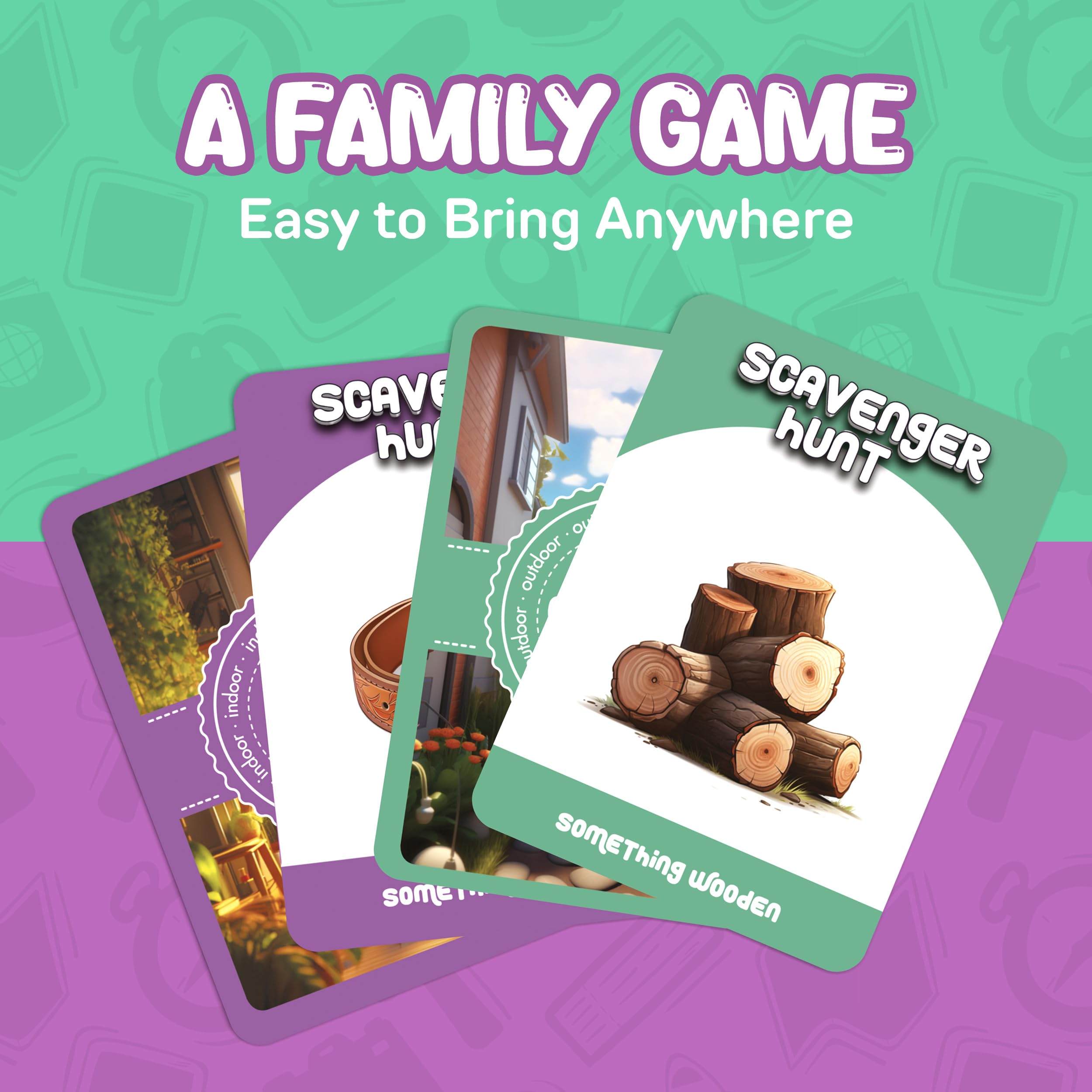 GOTROVO Active Kids Scavenger Hunt rainy day play turning indoors into adventure