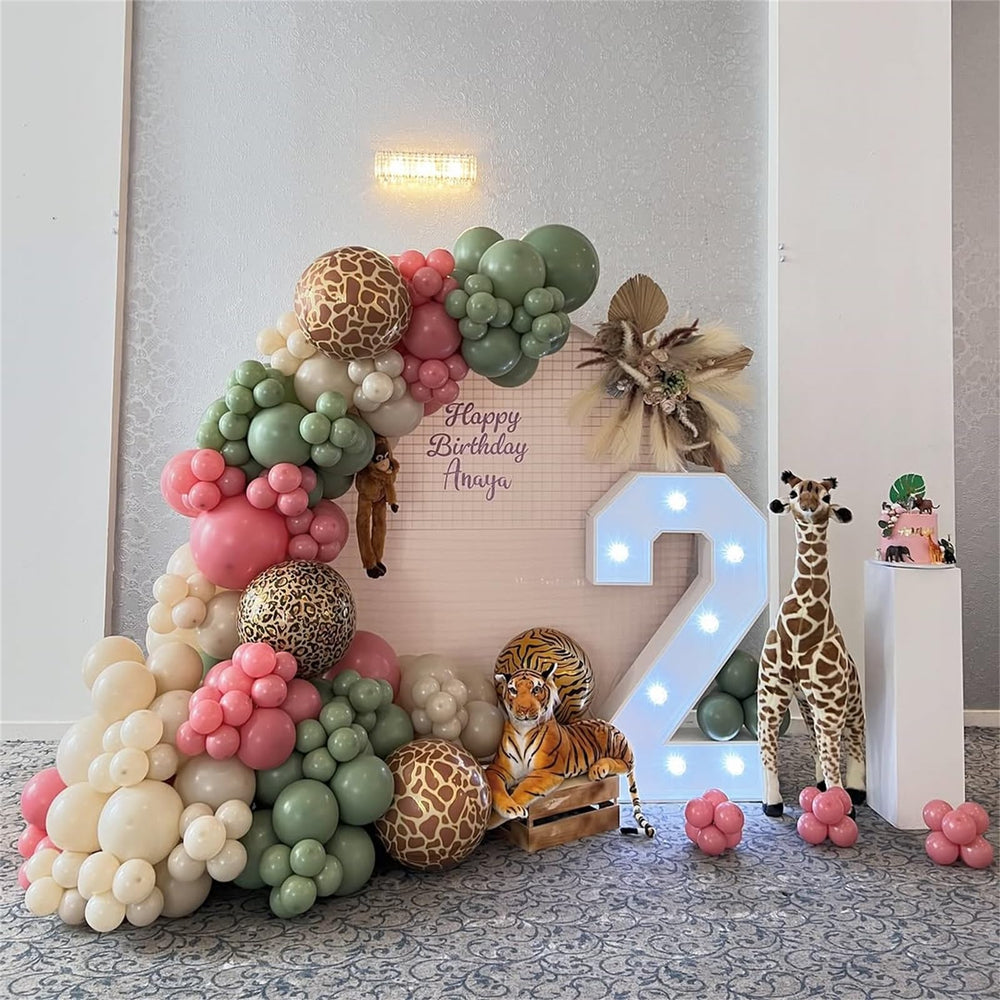 Govpy balloon ribbon kit completes arches and bouquets with coordinating accents