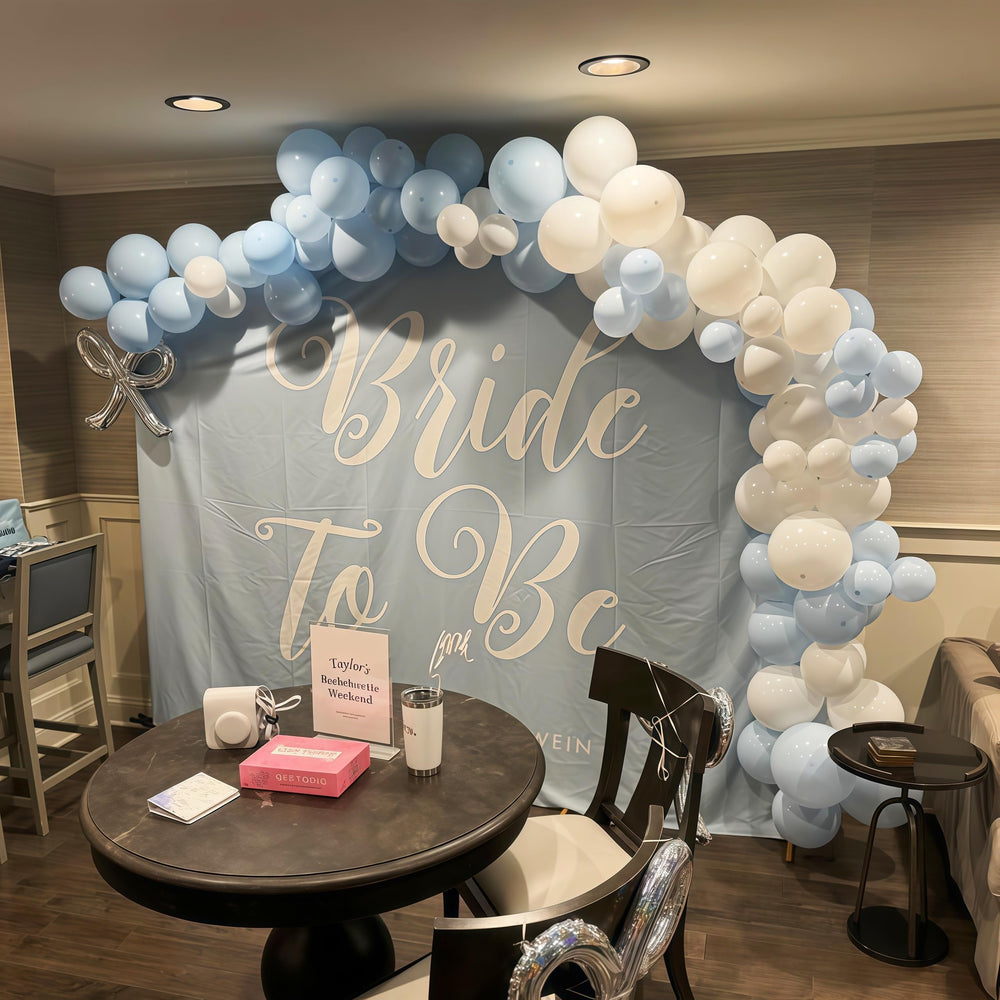 Govpy balloon ribbon included for quick, polished finishing touches.