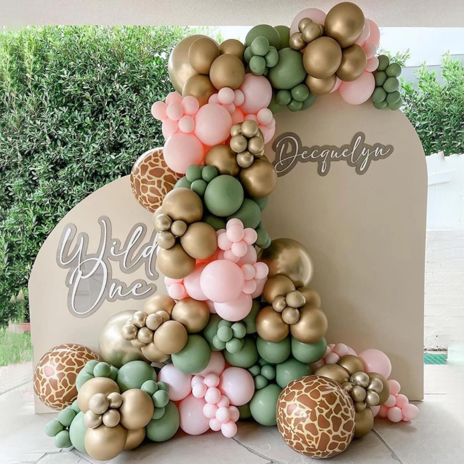Govpy cream beige balloons for elegant accents and versatile party styling