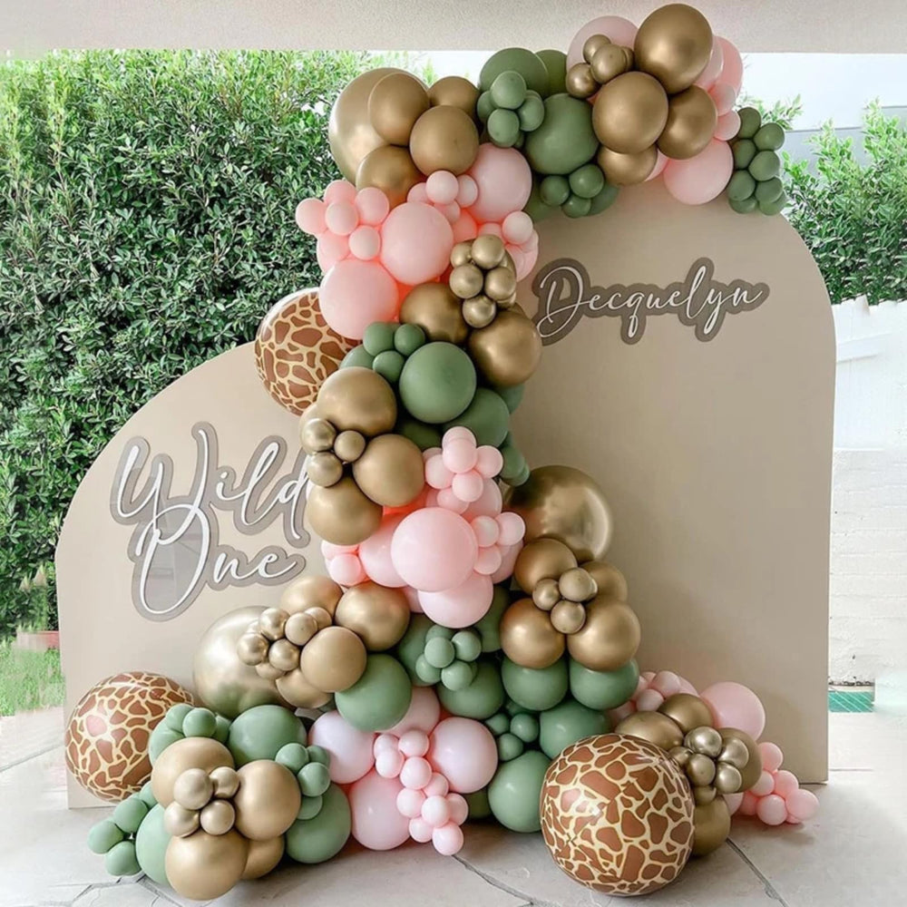 Govpy cream beige balloons for elegant accents and versatile party styling