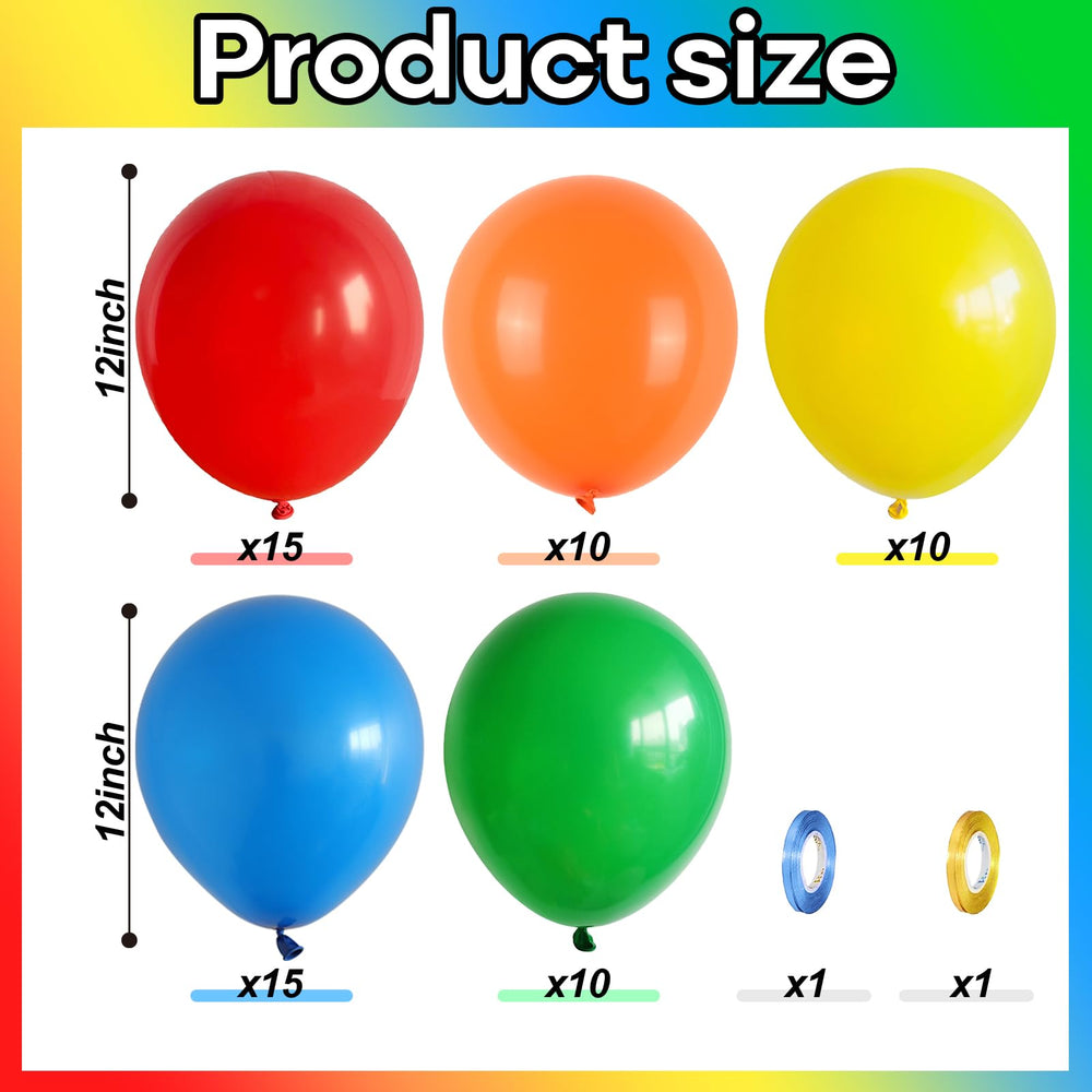 Govpy orange balloons add warm accents to birthday celebrations