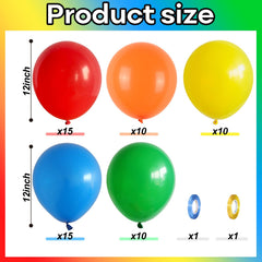 Govpy orange balloons add warm accents to birthday celebrations