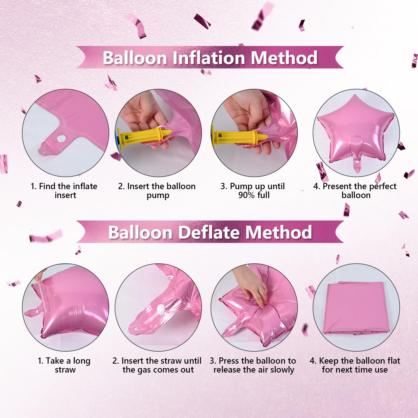  Govpy versatile decor set suits birthdays, baby showers, and weddings.