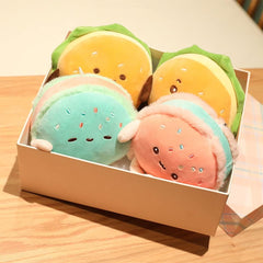 Goylmc Hamburger Plush Toy 26.7-inch size creates a bold room decor focal point.
