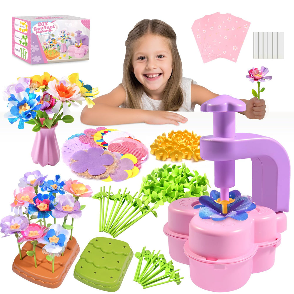 GPPNKC Flower Kit embossing machine for precise bouquet shaping and fun crafting.