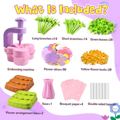 GPPNKC Flower Kit petals variety supports colorful, creative flower designs.