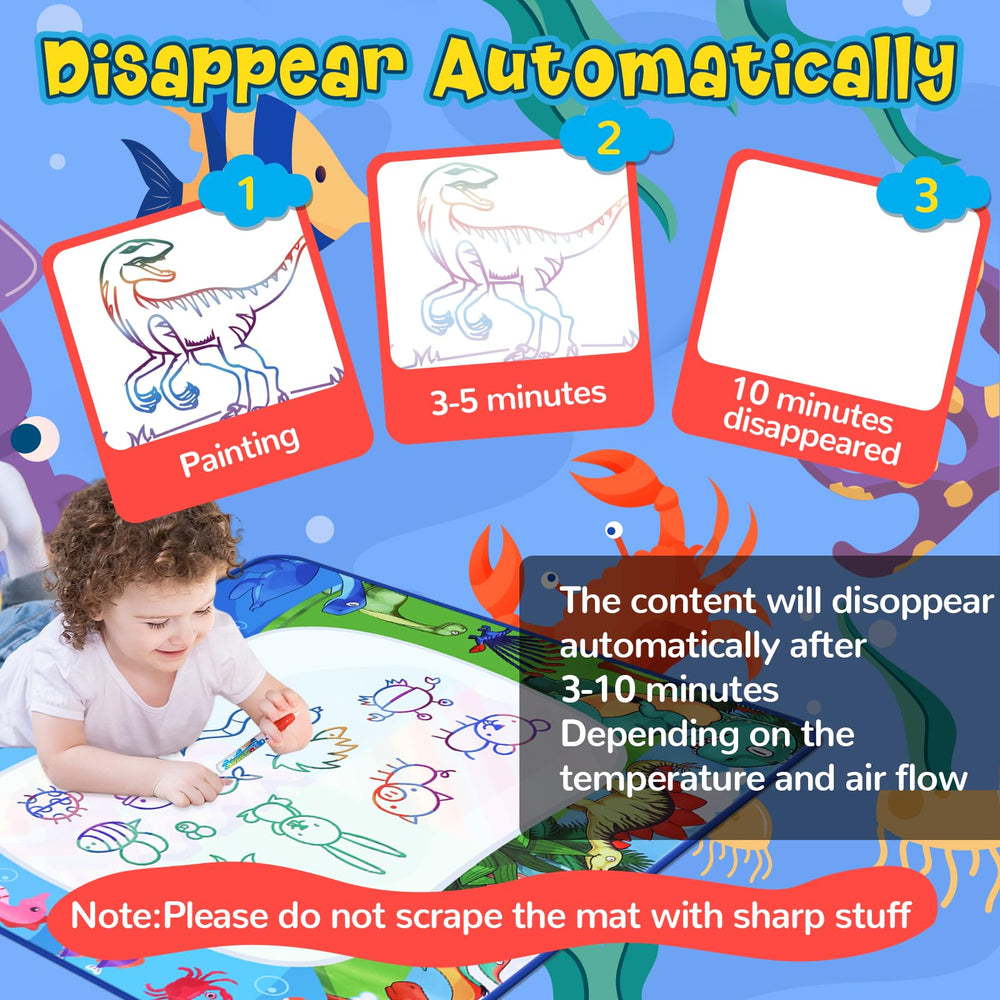 GPPNKC Water Doodle Mat magic pens in water art