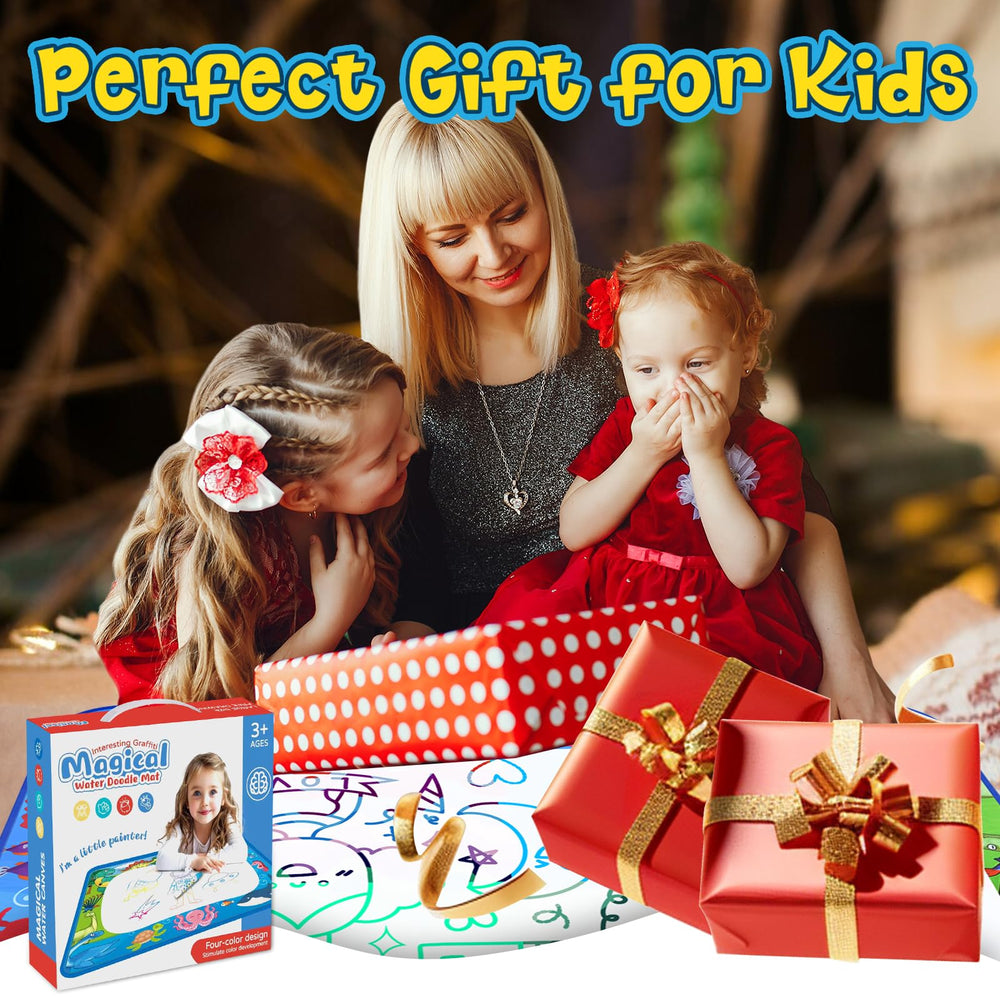 GPPNKC Water Doodle Mat waterproof back protects floors