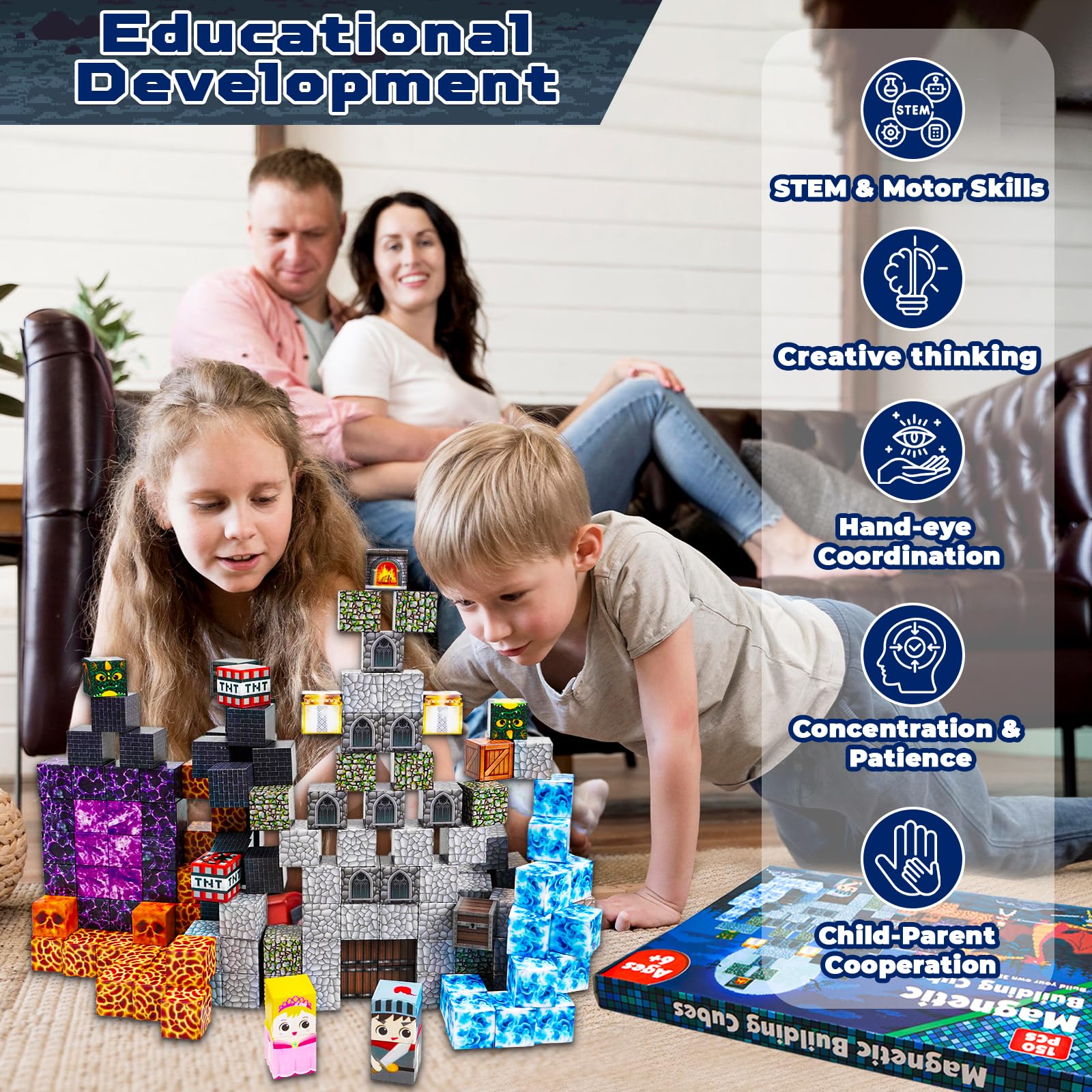 GraceDuck family-friendly gift encourages bonding through creative building sessions.