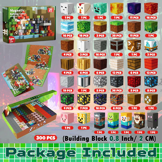 GraceDuck magnetic blocks lava theme highlighting hands-on building and imaginative problem-solving.