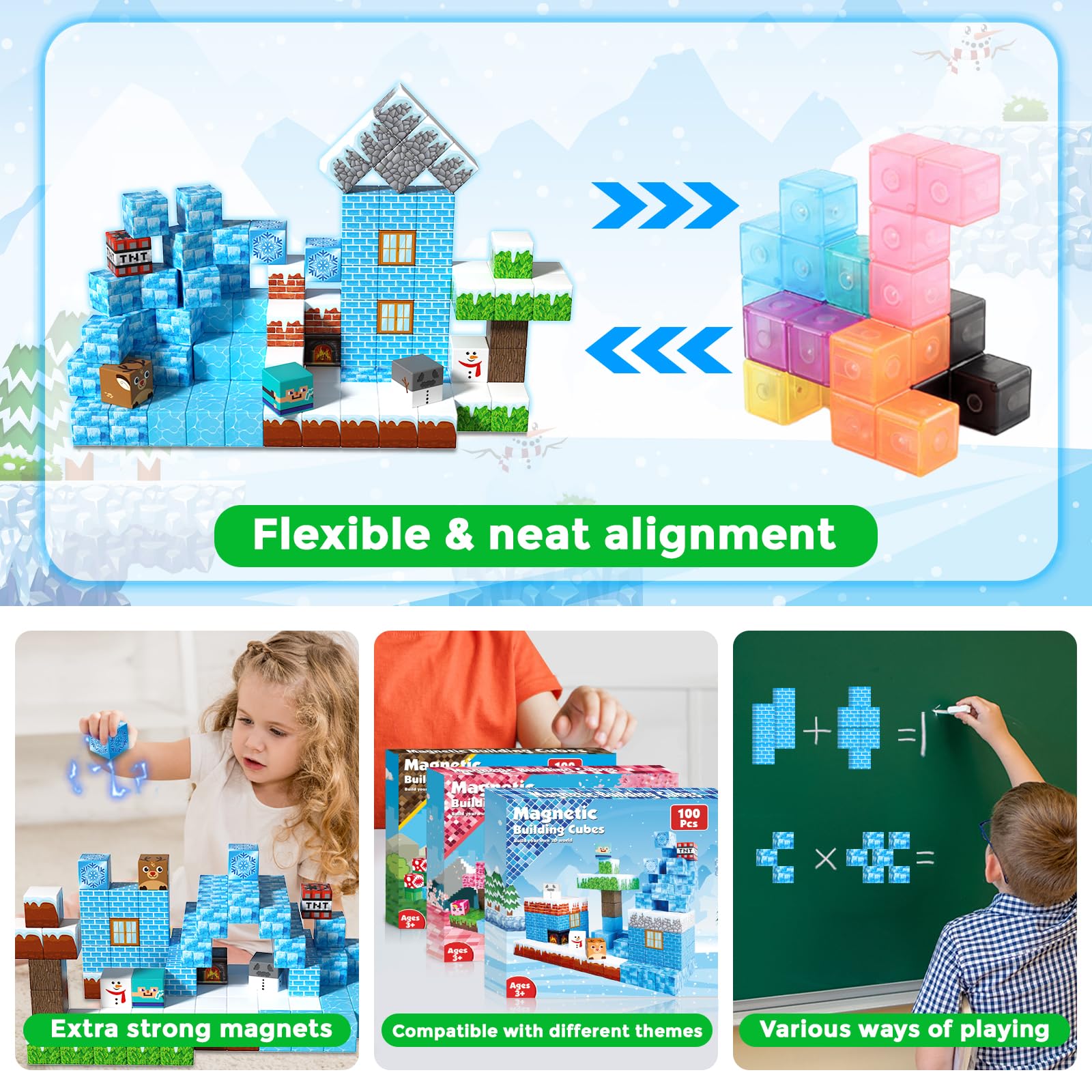 GraceDuck sensory play blocks rustle softly to capture toddler attention