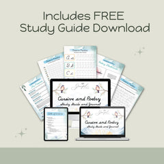 Graceful By Design adults refreshing cursive handwriting through guided practice.