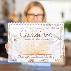 Graceful By Design homeschool-friendly cursive curriculum for diverse study settings.