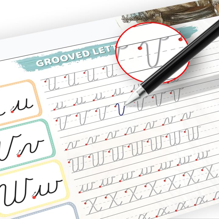 Graceful By Design reusable practice activity for ongoing cursive training.