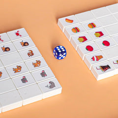 GRACIAS Mahjong Block Set compact size, fits in backpacks and purses.