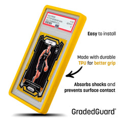 GradedGuard soft-touch matte finish for comfortable handling.