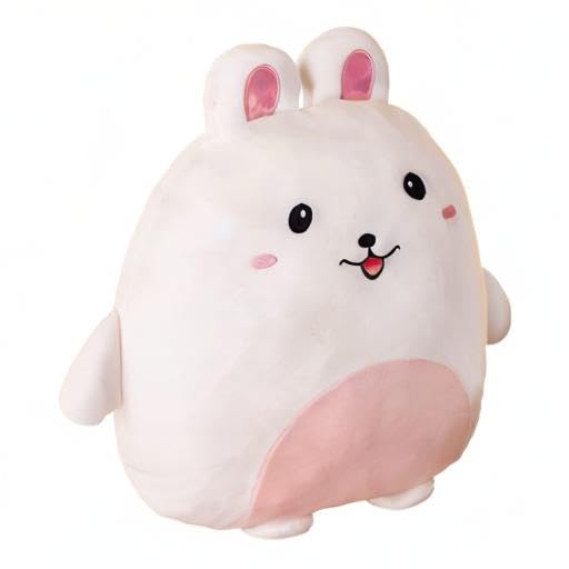 Grafingy bunny cushion-shaped plush provides gentle support during rest
