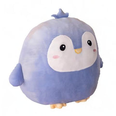 Grafingy Penguin Plush Pillow detailed stitching, high-quality craft for kids' room.