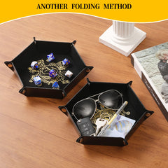 Grajar Beholder dice tower doubles as accessory storage for coins and trinkets.