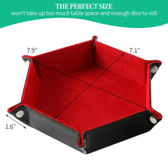 Grajar dice tray violet velvet interior cushions dice and protects surfaces