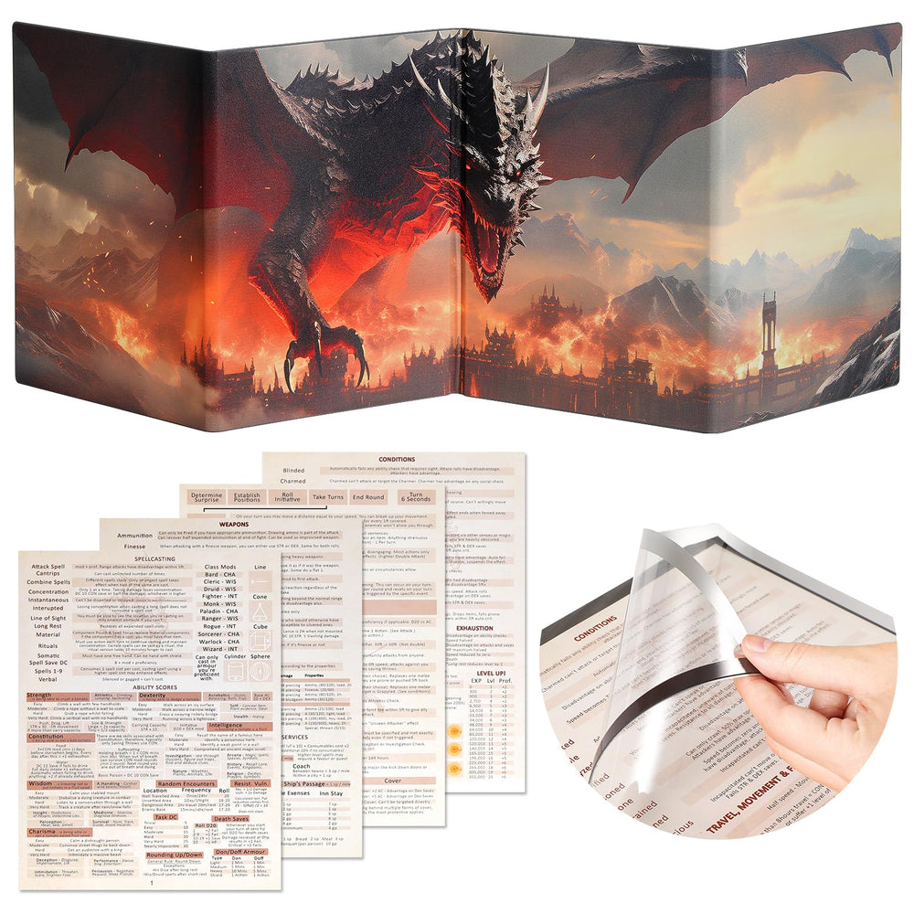 Grajar DND Screen with large opening pocket for quick page changes