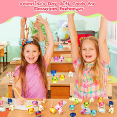 Gralima axolotl squishy toys as classroom party favors