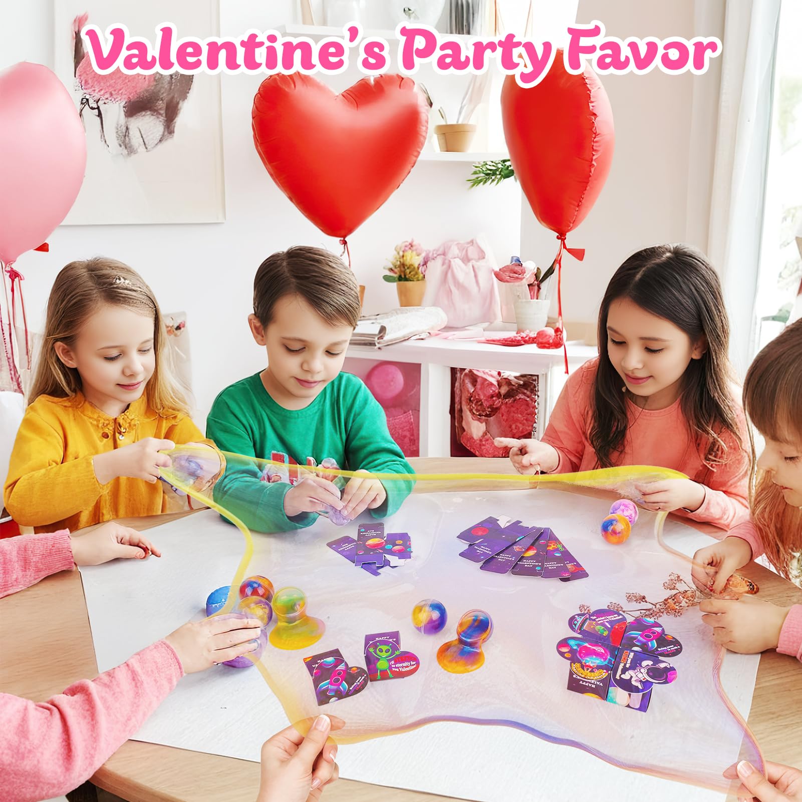 Non-toxic, safe slime ideal for kids' classroom activities