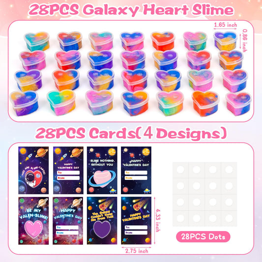 Gralima space-design cards paired with galaxy slime for exchanges.