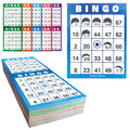 GRANDLMOON 200 windowed bingo cards ready for large-group play without chips