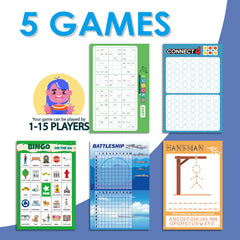 GRANDLMOON 5 five classic games display offers varied family entertainment.