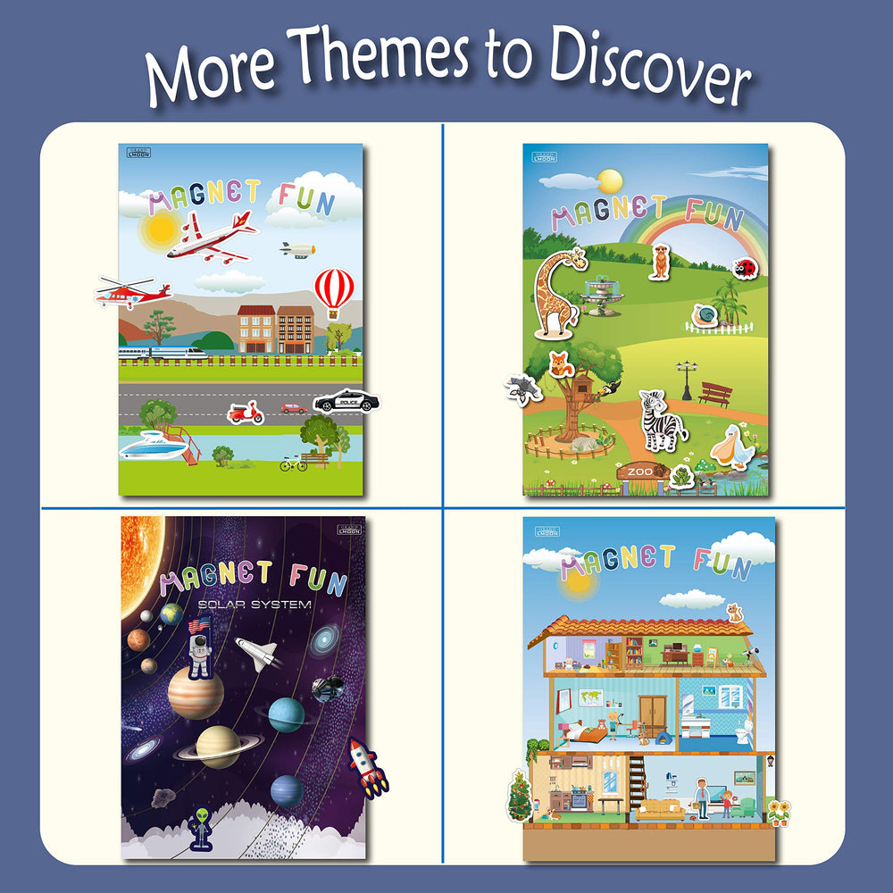 GRANDLMOON double-sided board measures 9.3 x 6.5 inches