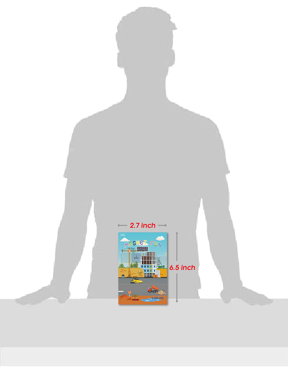 GRANDLMOON 1.5–3 inch magnets provide varied scale for play
