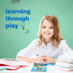 GRANDLMOON laminated, waterproof surface is wipe-clean for repeated use.