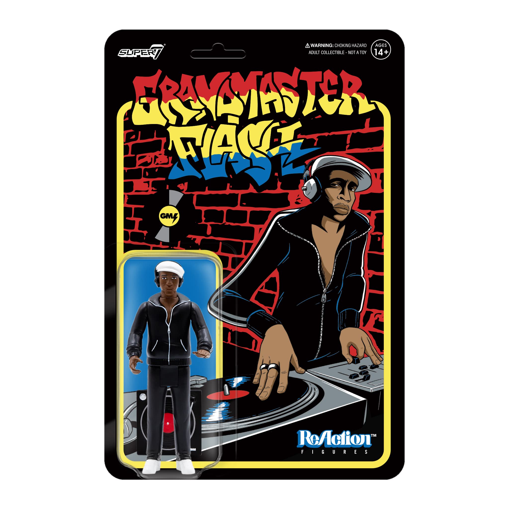 Grandmaster Flash turntable accessory enhances posing and storytelling for figures