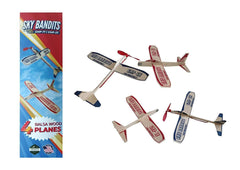 Granite Mountain Products balsa plane kit box protects delicate wood during shipping.