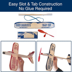 Granite Mountain Products Sky Bandits 17 glider for easy throws.