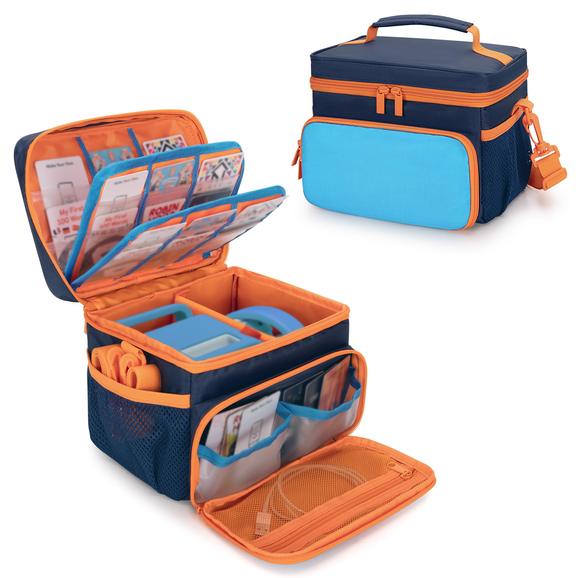 GRAOSO YOTO case front view highlights organized accessory space
