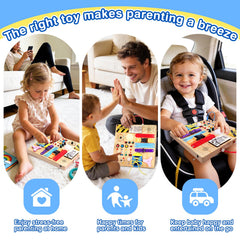 Grarain Busy Board gift-idea for birthdays or holidays