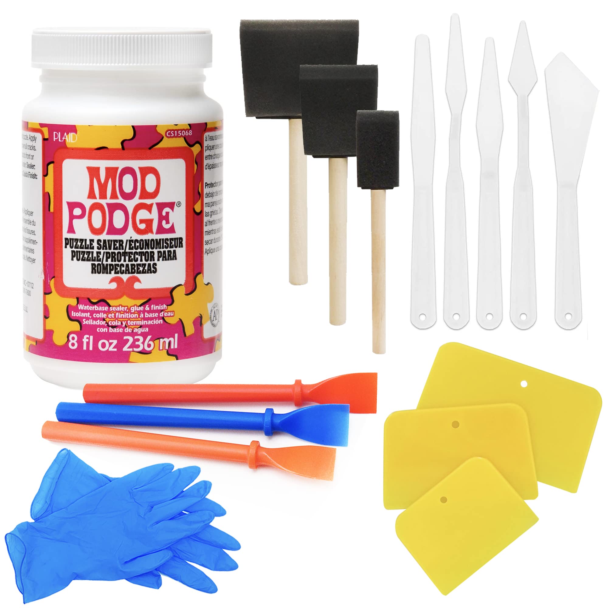 GRAS Art Bundles Mod Podge Puzzle Saver glue bottle for puzzle sealing and finishing