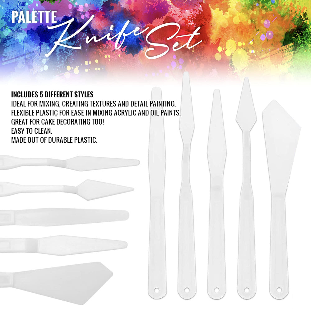 GRAS Art Bundles plastic spreaders set for consistent glue and finish