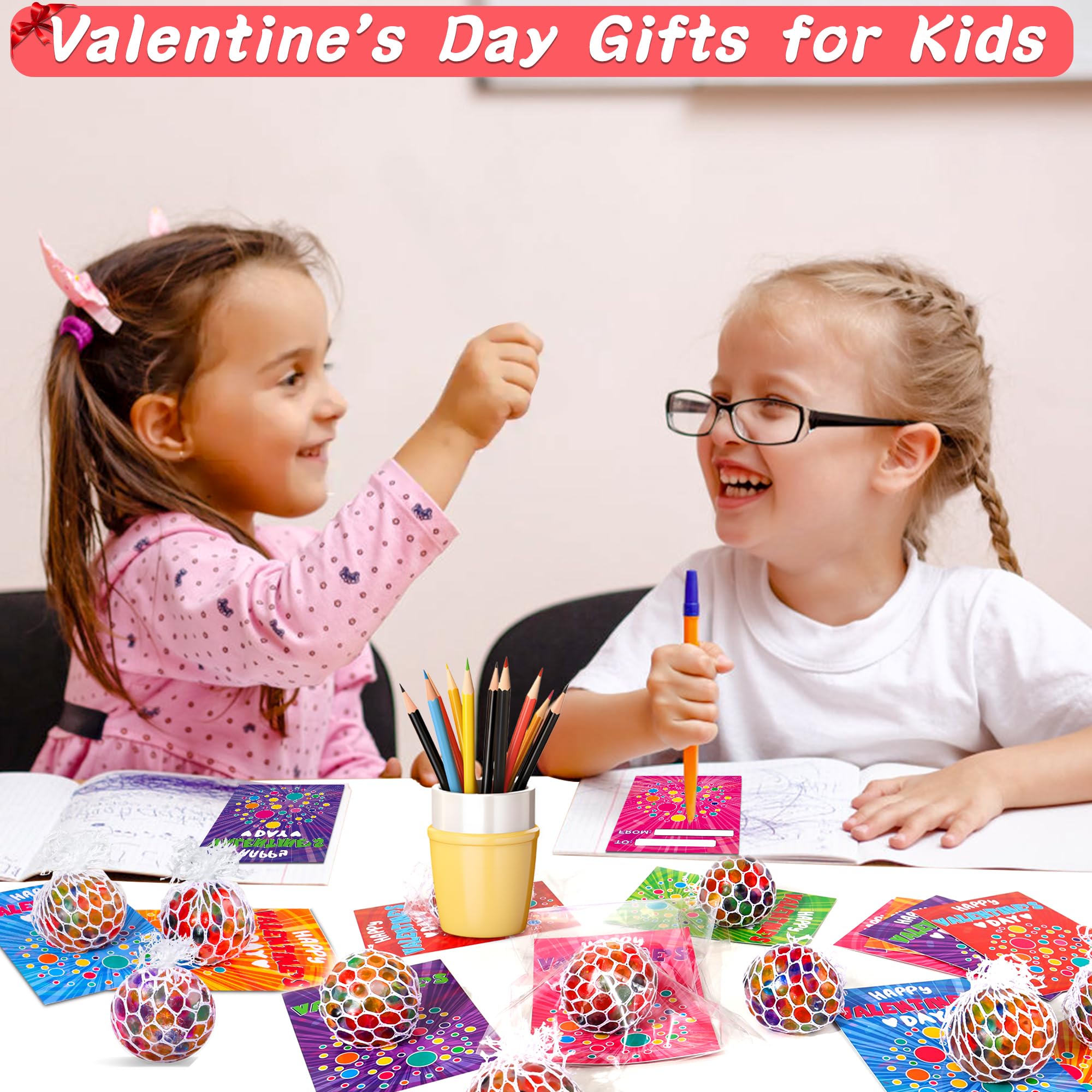 Grastfu kids-stress-ball-handling bright colors encourage focus during activities.