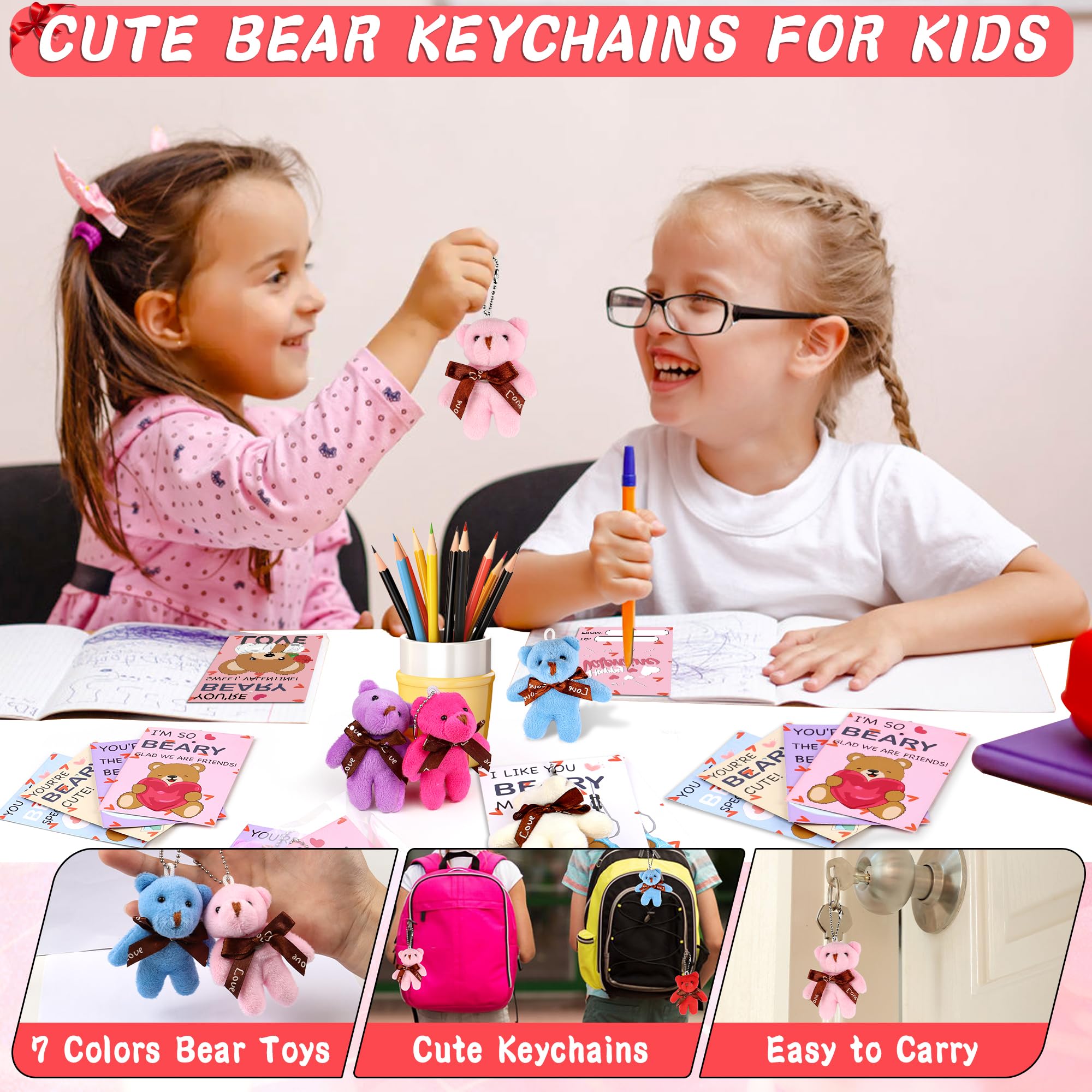 Grastfu valentines card design 4 with cute bear messages