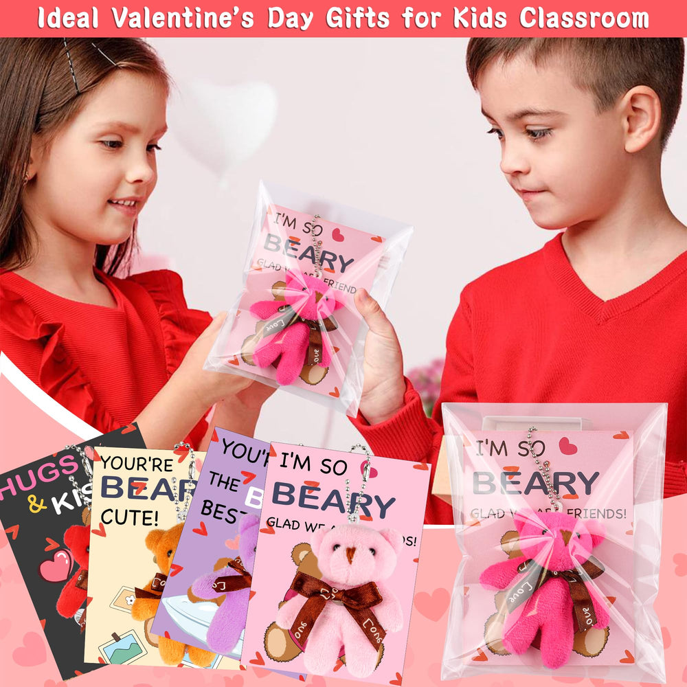 Grastfu valentines transparent bags for easy packaging