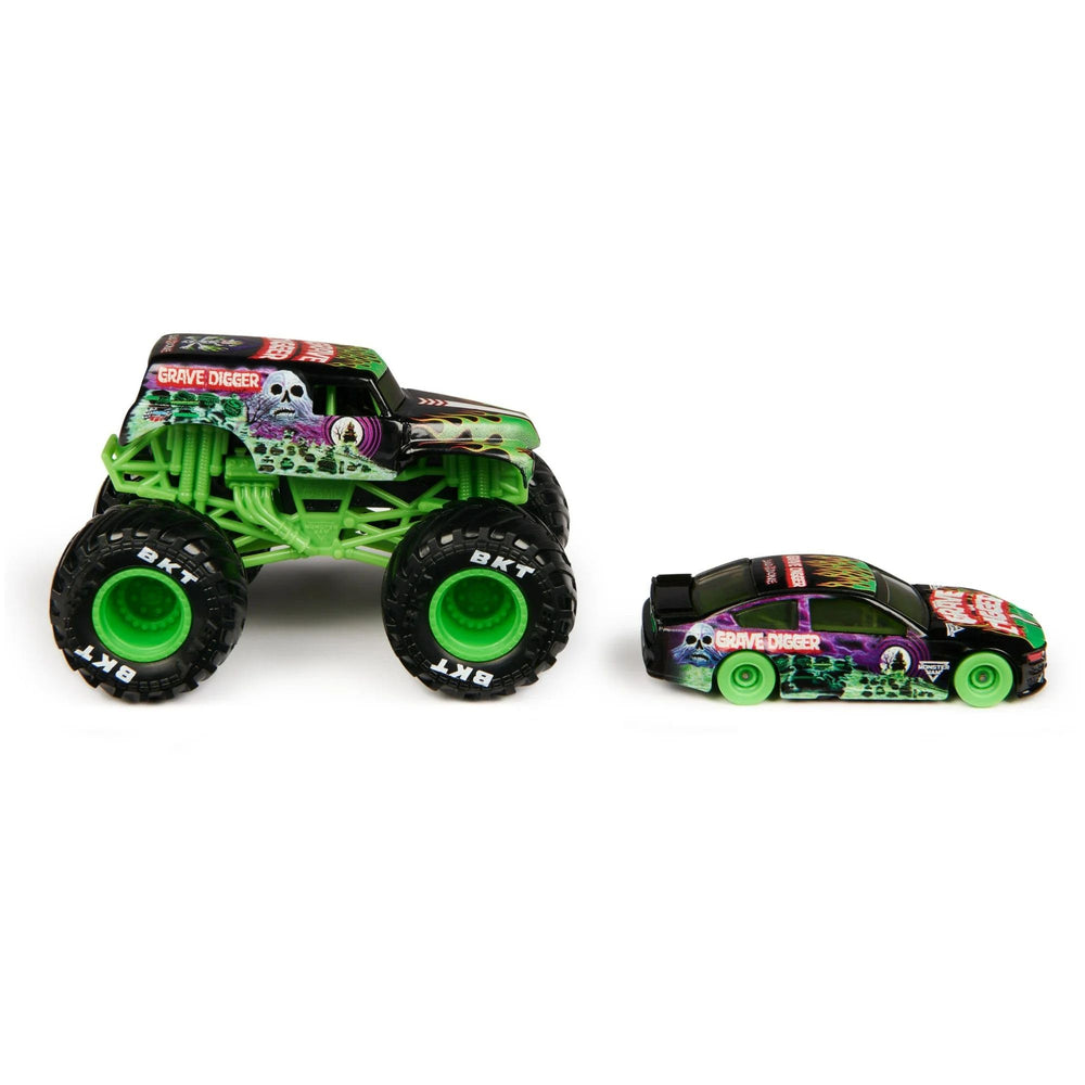 Grave Digger collection display image perfect for shelf showcase.