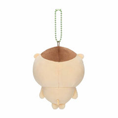 Gray Parker Service Chiikawa Mochitto Petit mushy plush texture for cozy hugs.